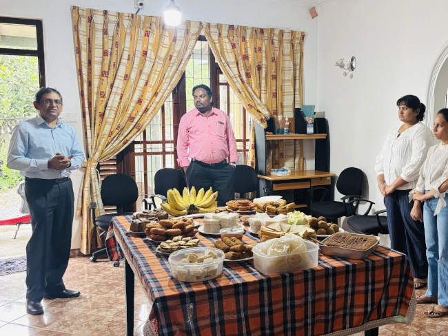 Kandy Consulting Group New Year breakfast at the office